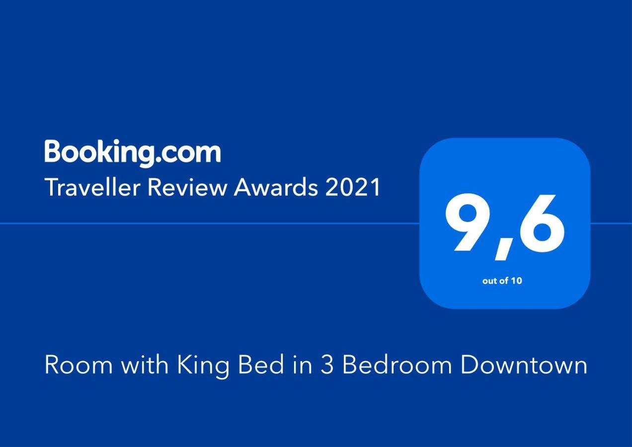 Room With King Bed In Shared 3 Bedroom Downtown Montréal Esterno foto